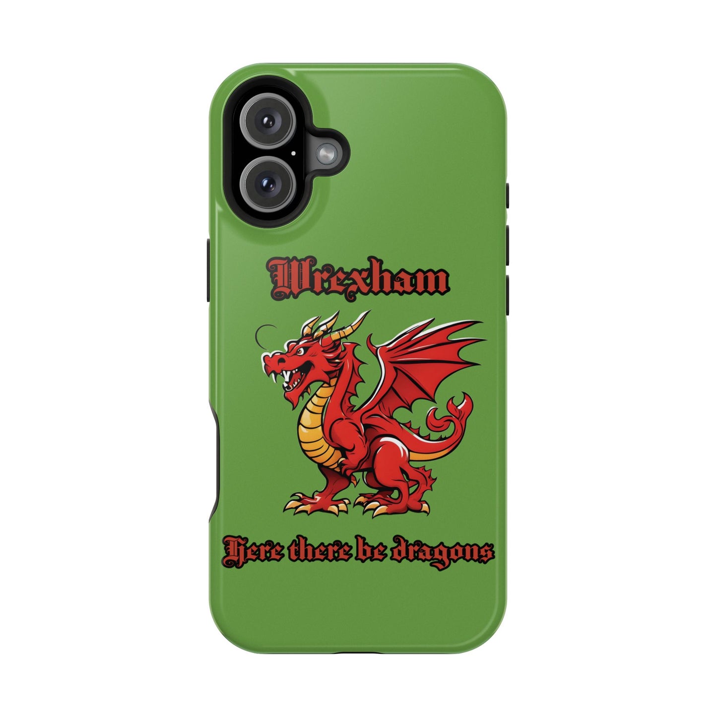 Wrexham Dragons Impact-Resistant Cases