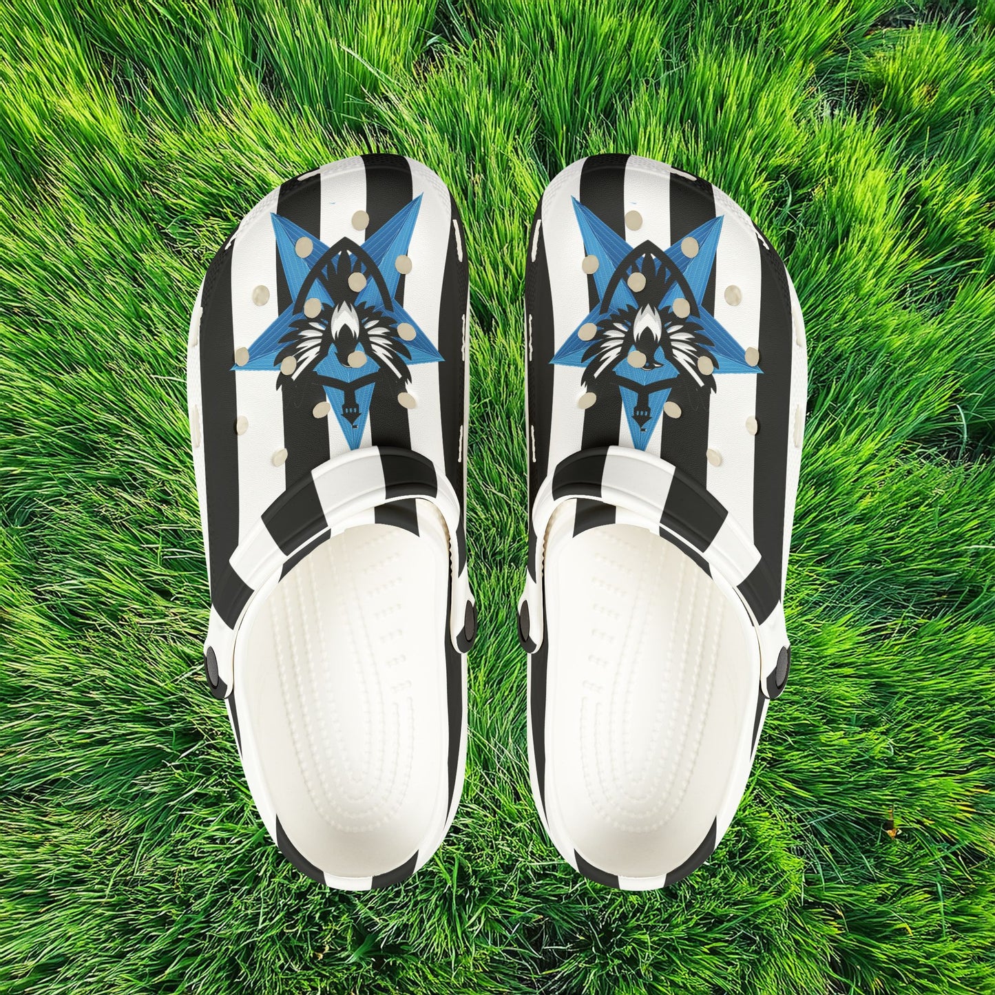 Newcastle United Blue Star Foam Clogs