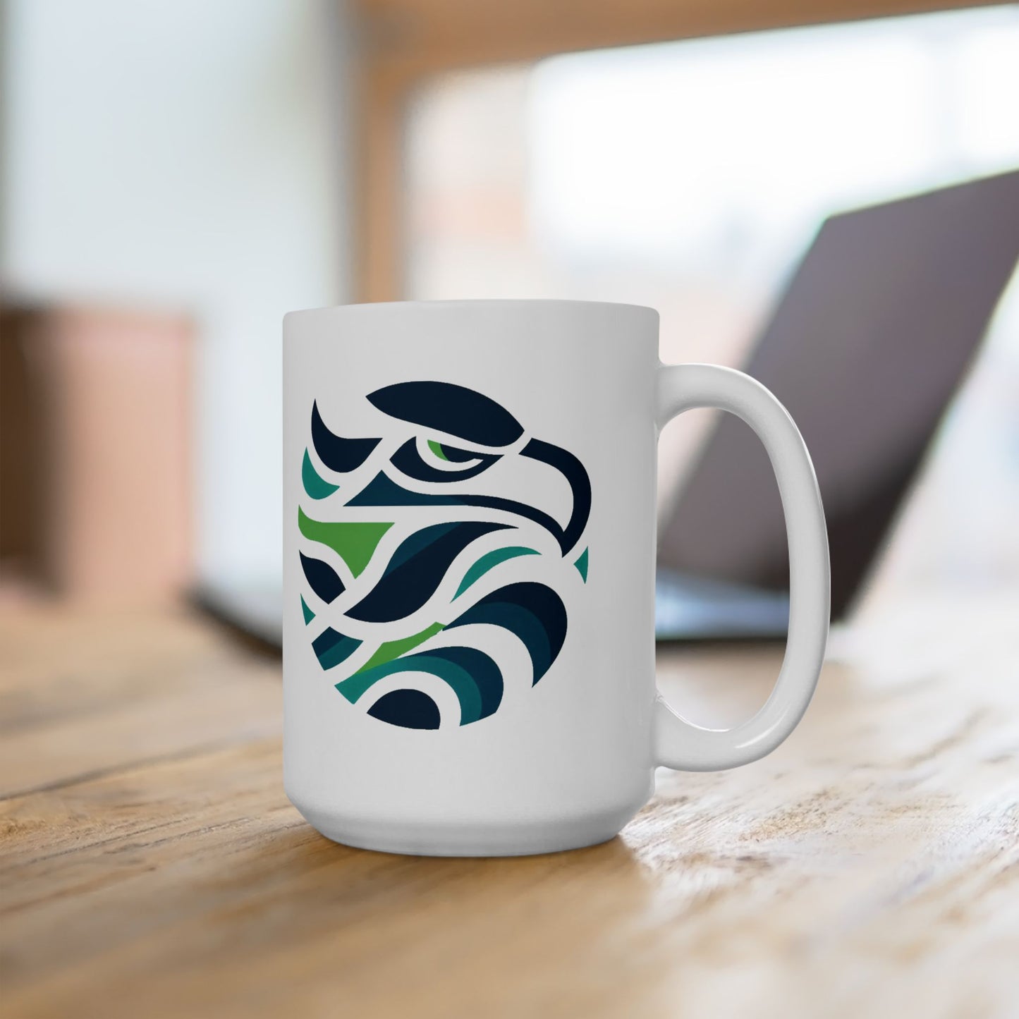 Seattle Football Logo Ceramic Mugs (11oz\15oz)