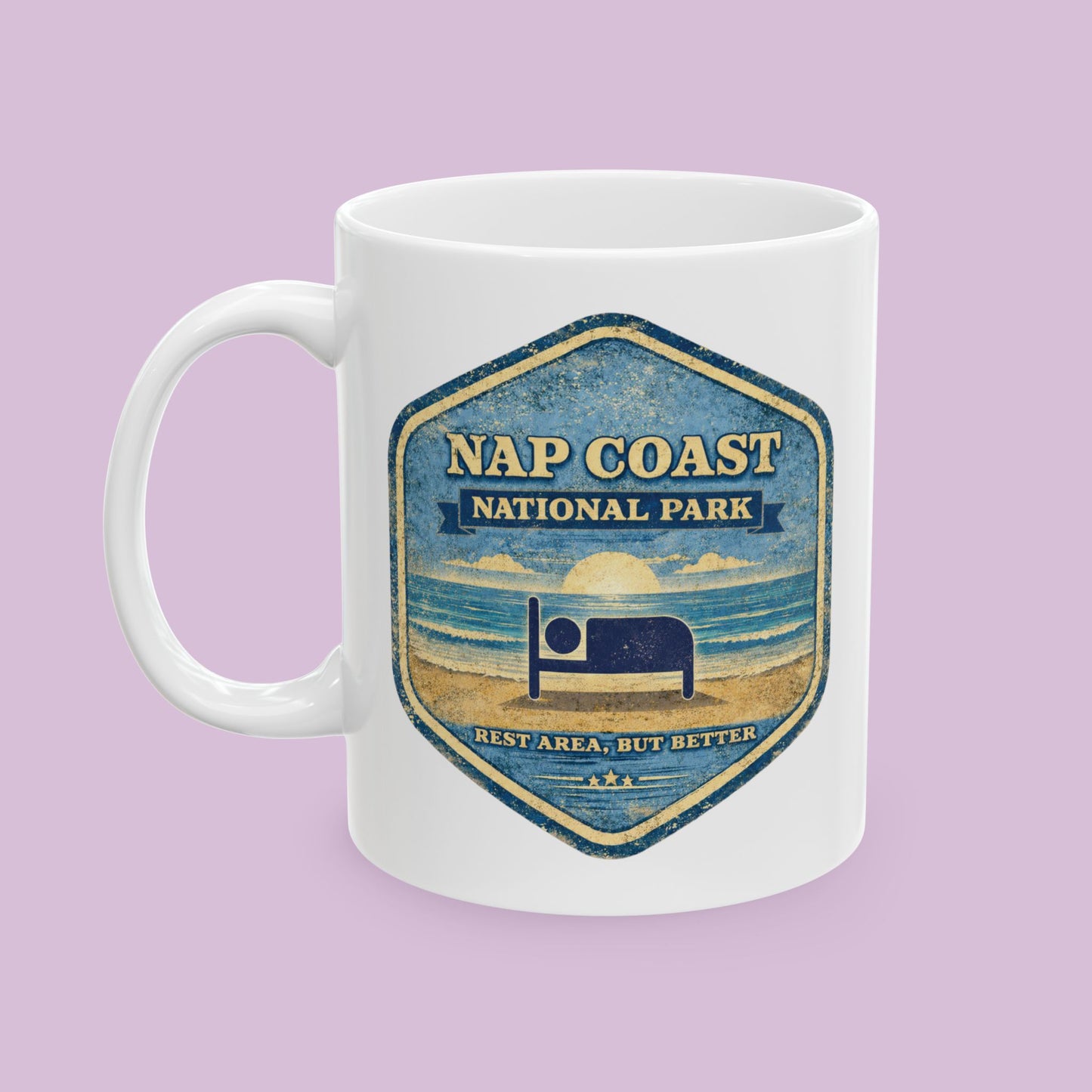Nap Coast National Park Ceramic Mug (11oz/15oz)
