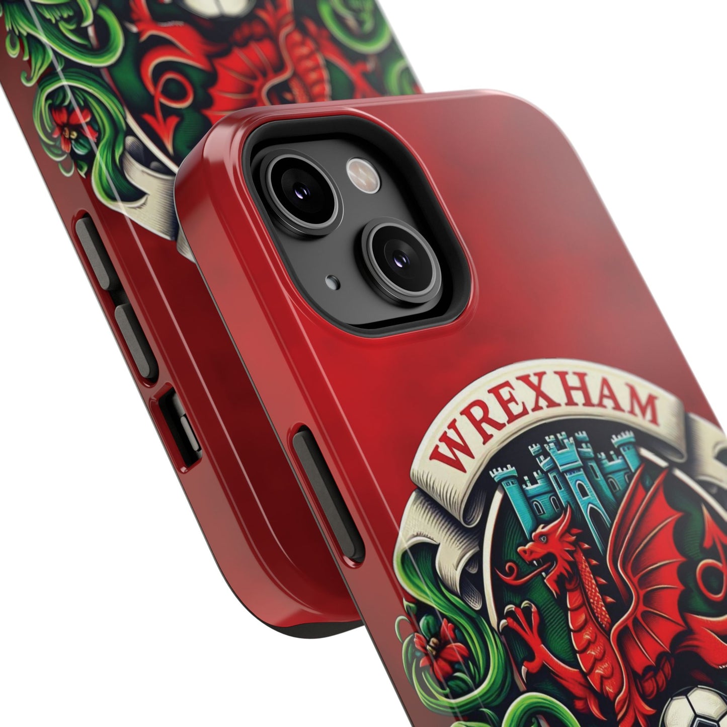 Wrexham Crest Impact-Resistant Cases