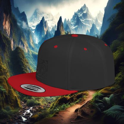 Derek's Designs Flat Bill Snapback