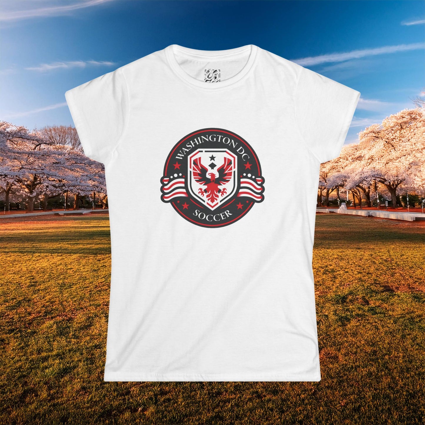 DC United Crest Women's Softstyle Tee