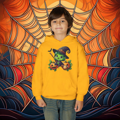 Cute Witch Youth Hoodie