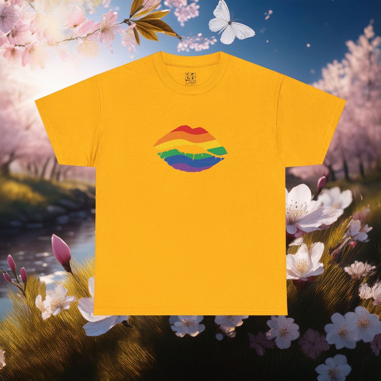 Rainbow Kiss Tee
