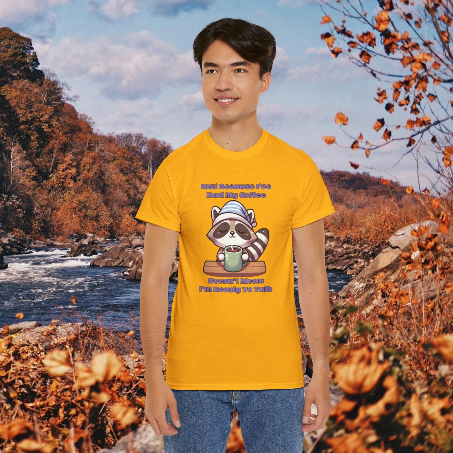 Raccoon Coffee Tee