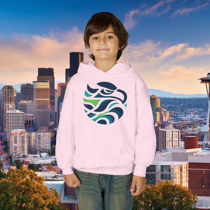 Seattle Football Logo Youth Hoodie
