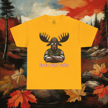 Canadian Moose "Facta Non Verba" Tee