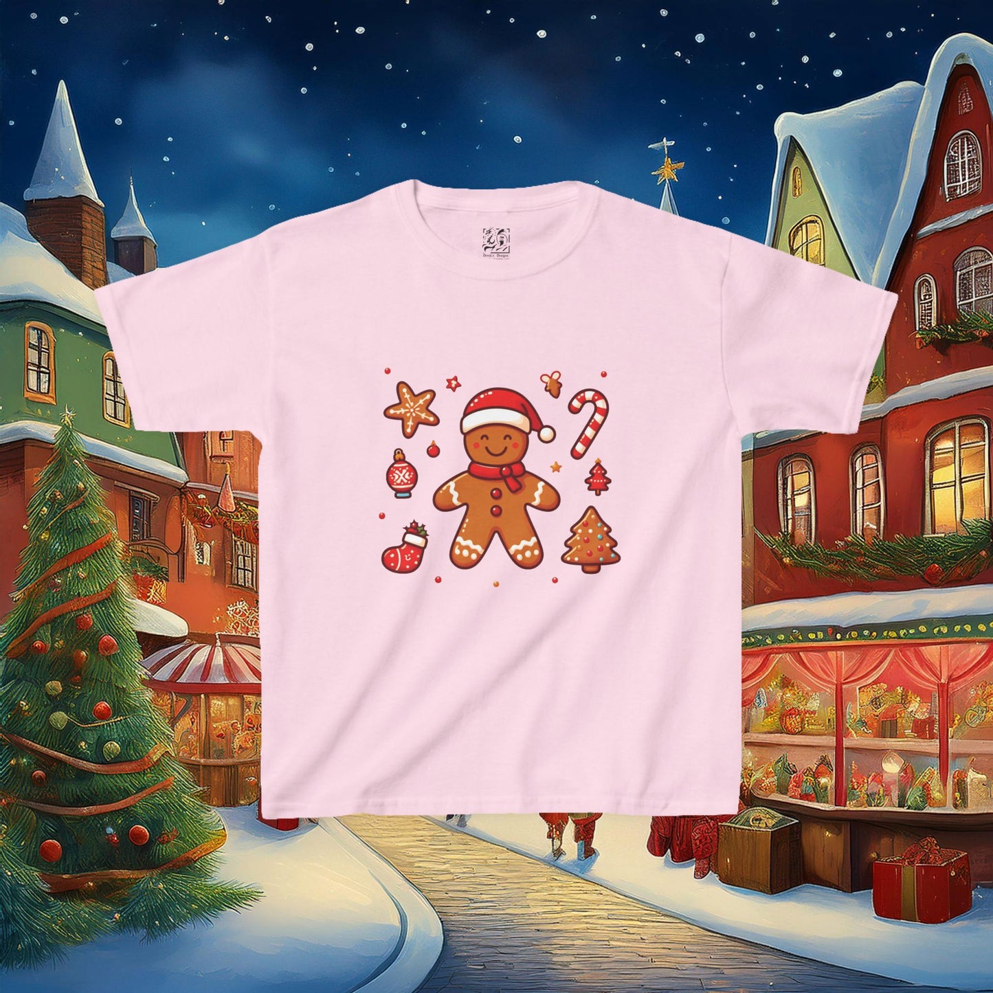 Gingerbread Kids Tee