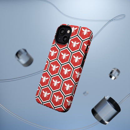 Honeycomb Bee Impact-Resistant Phone Case