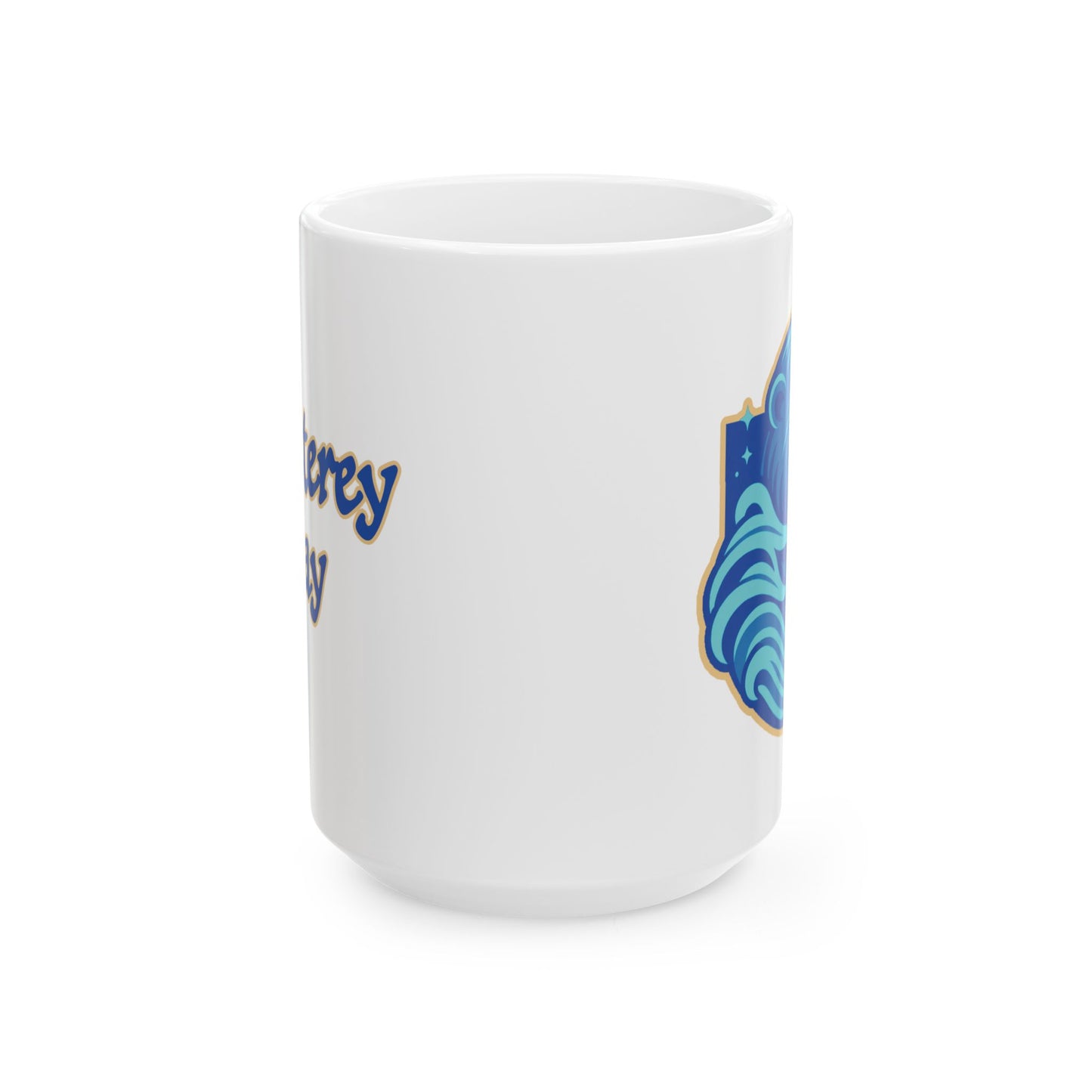 Sea Otter Soccer Logo Mug (11oz/15oz)