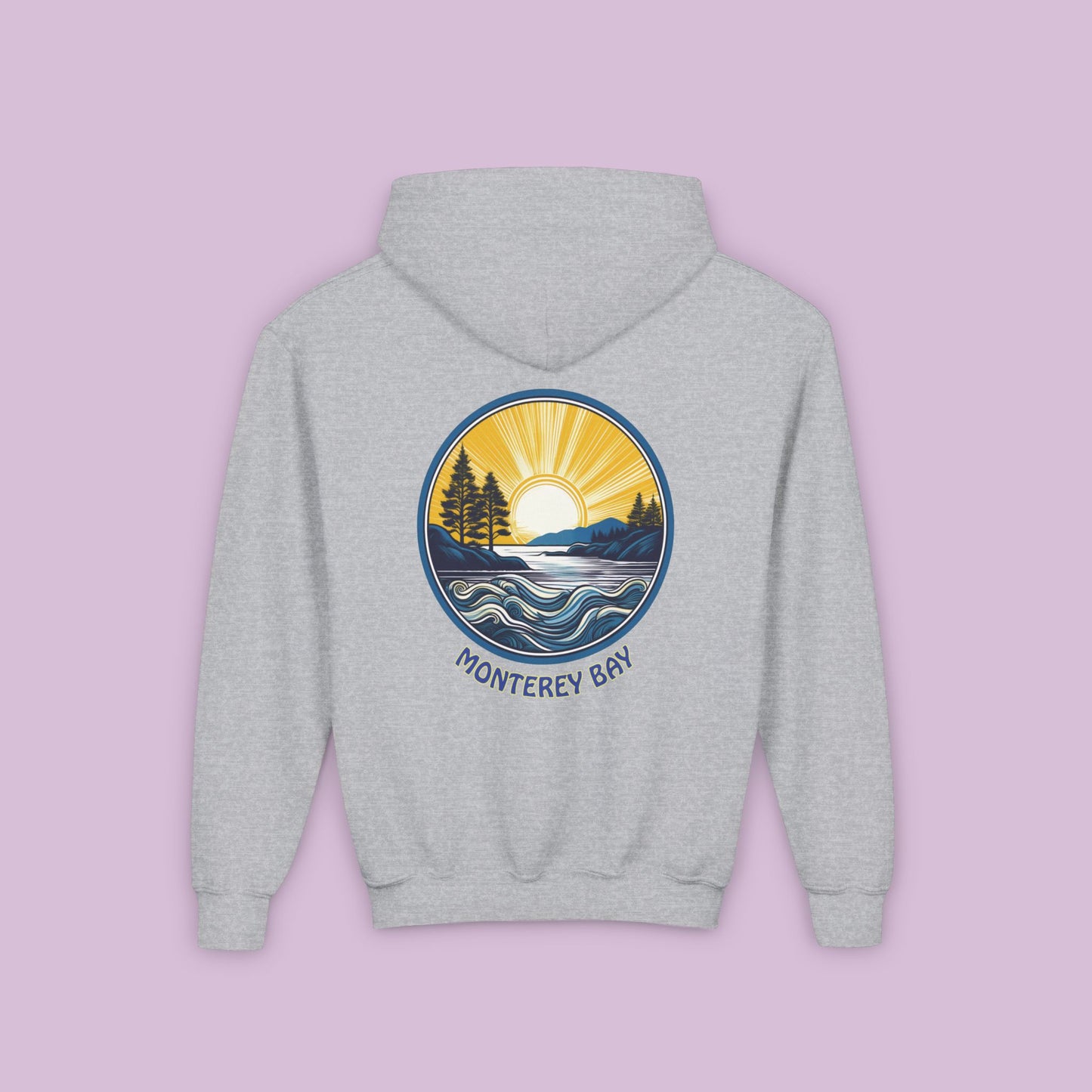 Monterey Bay Big Sur Youth Hoodie