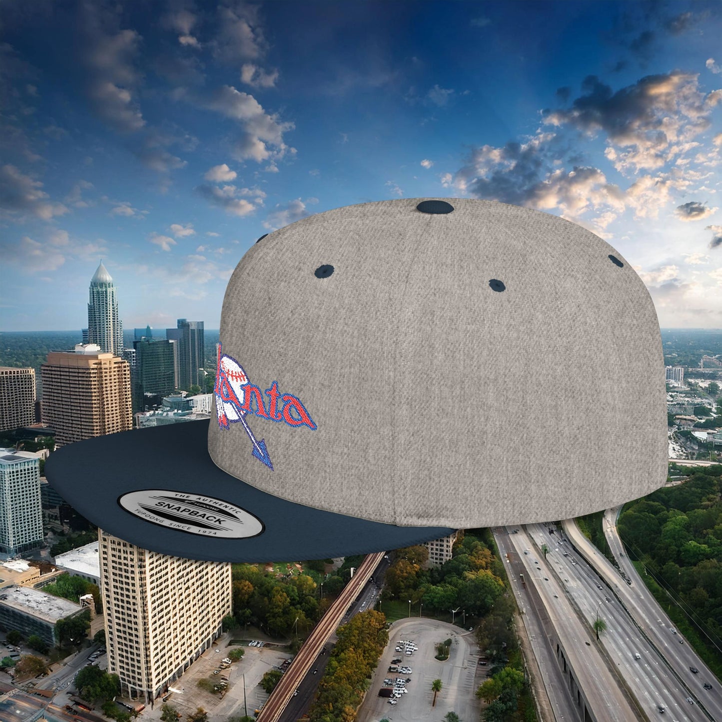 Atlanta Arrow Baseball Flat Bill Snapback
