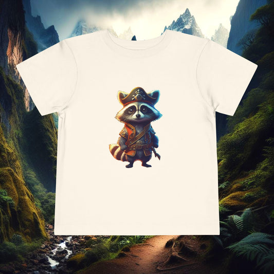 Raccoon Pirate Toddler Tee