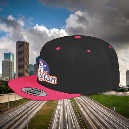 Houston Rocket Flat Bill Snapback