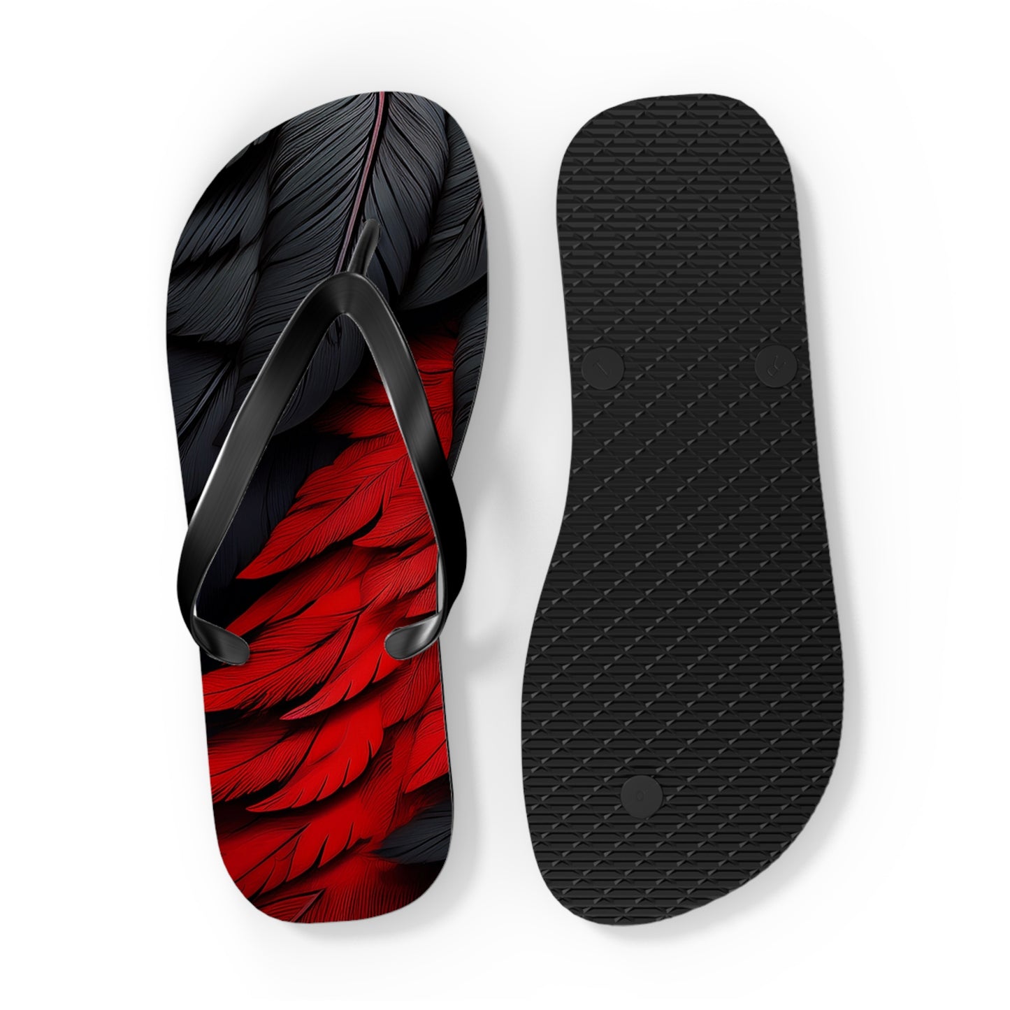 DC United Feather Flip Flops
