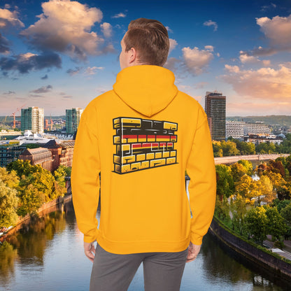 Dortmund Bundesflagge Wall Hoodie