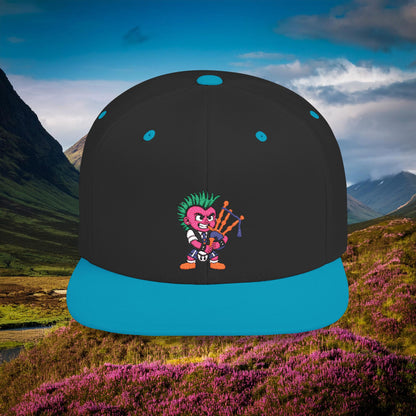 Scottish Punk Flat Bill Snapback