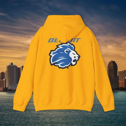 Detroit Football Logo Hoodie