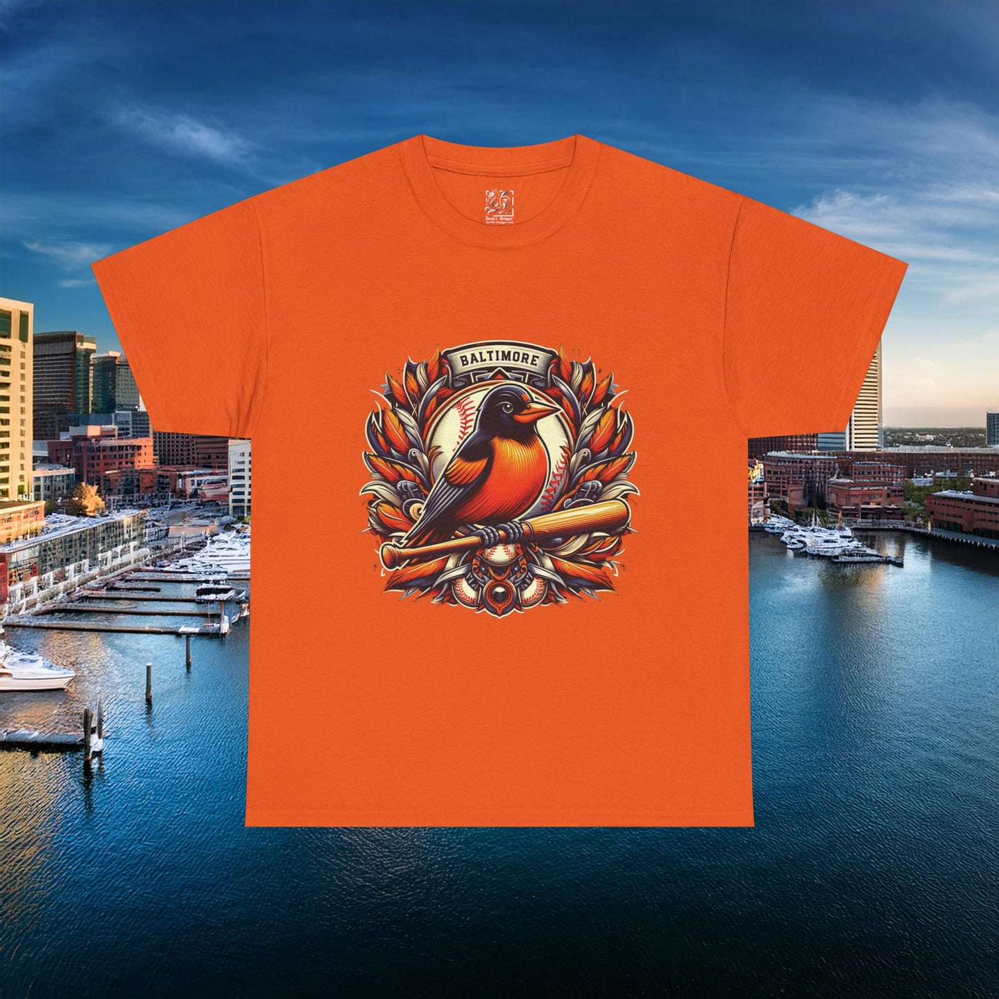 Baltimore Baseball Crest Tee