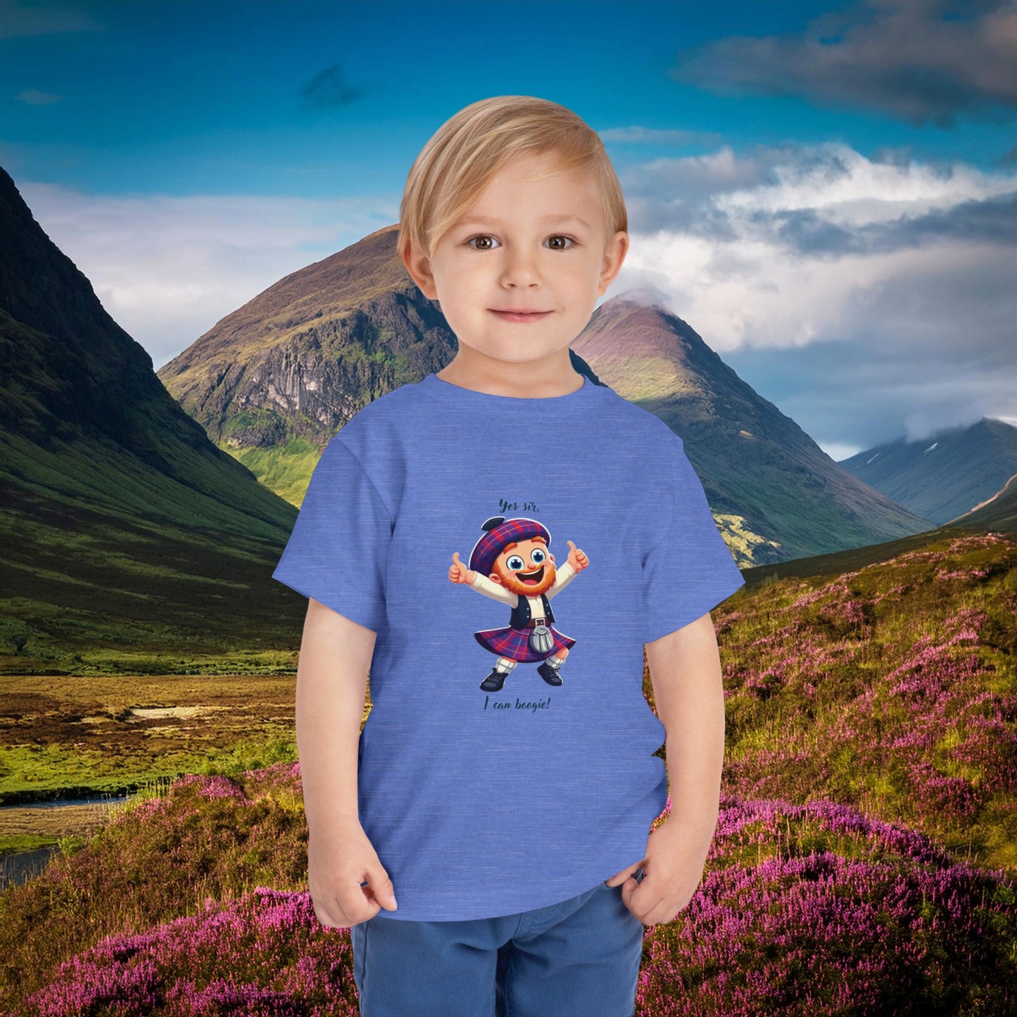 Scotland Can Boogie Toddler Tee