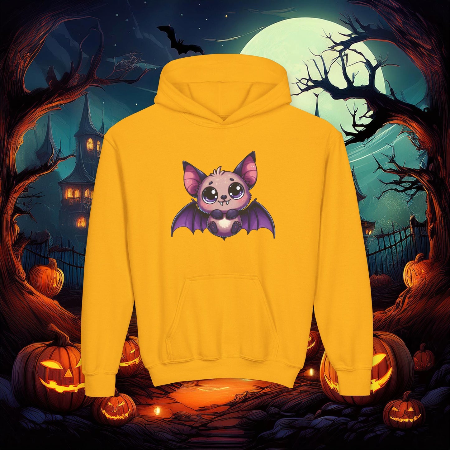 Little Bat Youth Hoodie