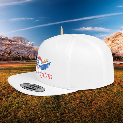 Washington Baseball Eagle Flat Bill Snapback
