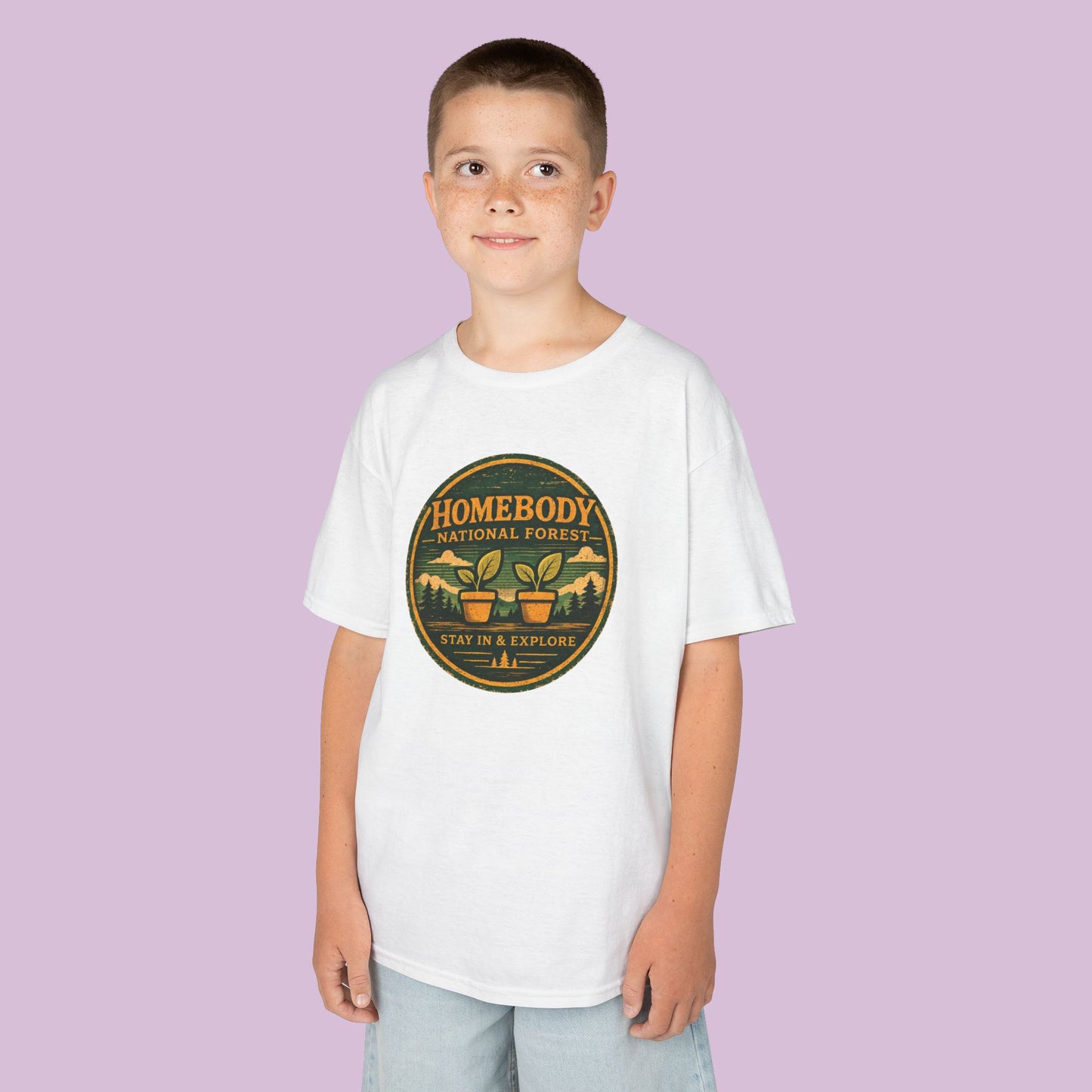 Homebody National Forest Kids Tee