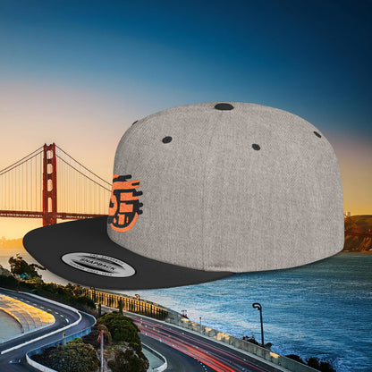 San Francisco SF Flat Bill Snapback