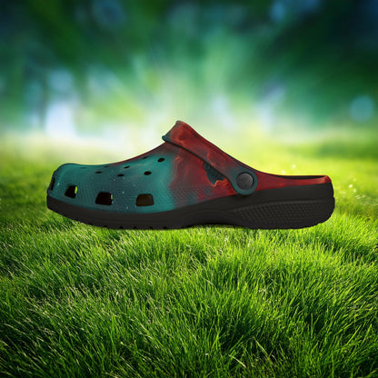 Liverpool Red Galaxy Foam Clogs