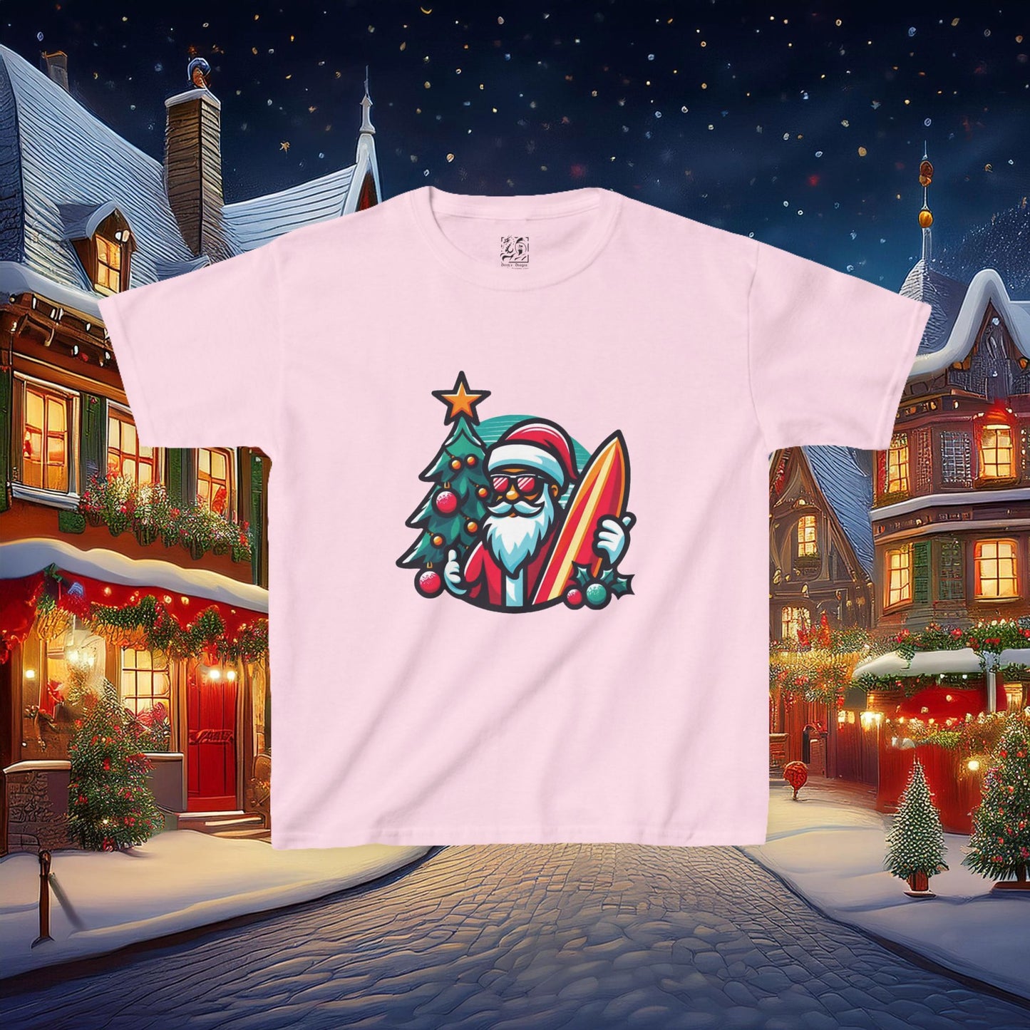 Surf Santa Kids Tee