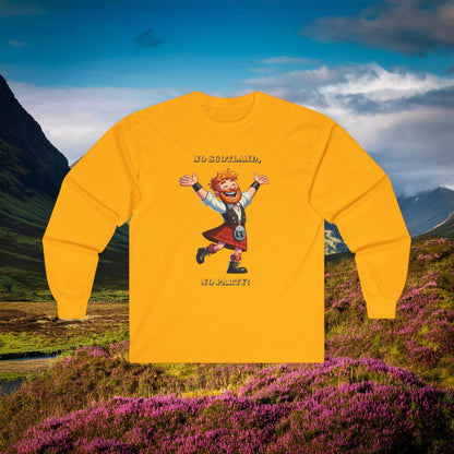 No Scotland No Party Long Sleeve Tee