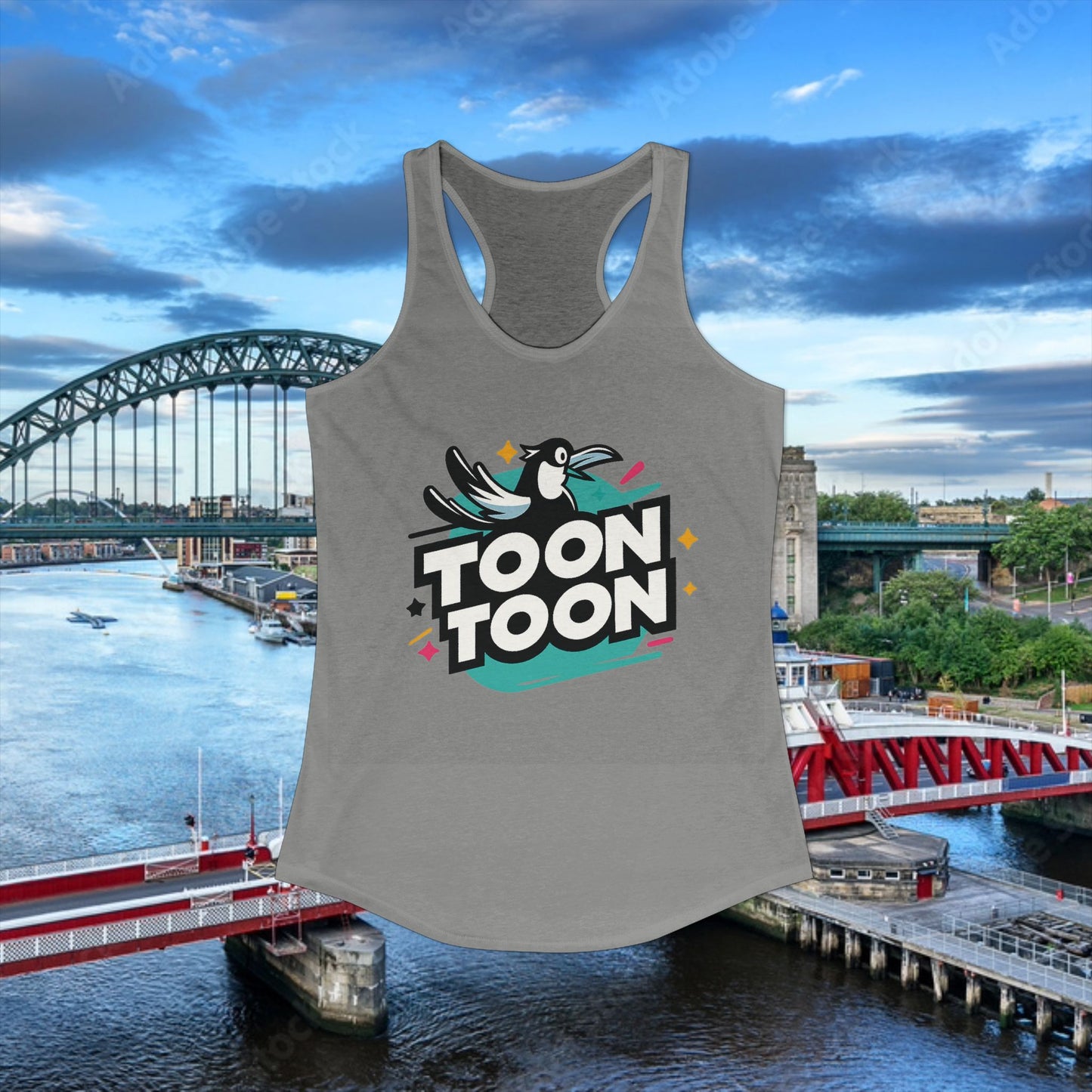 Newcastle United Toon Toon Women's Racerback Tank