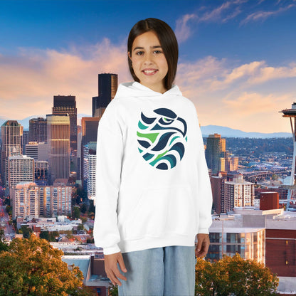 Seattle Football Logo Youth Hoodie