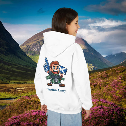 Scotland Tartan Army Youth Hoodie