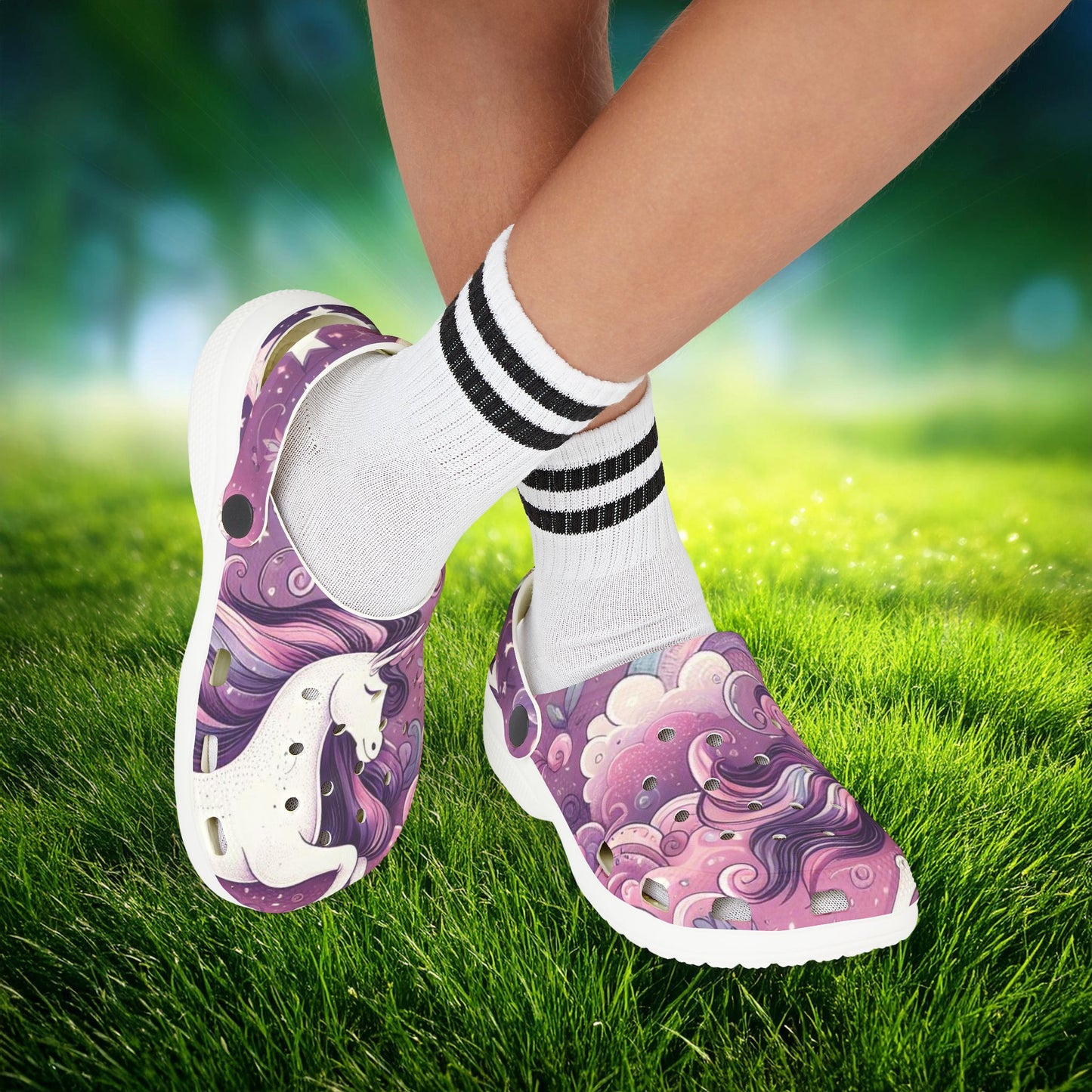Unicorn Kids' Foam Clogs