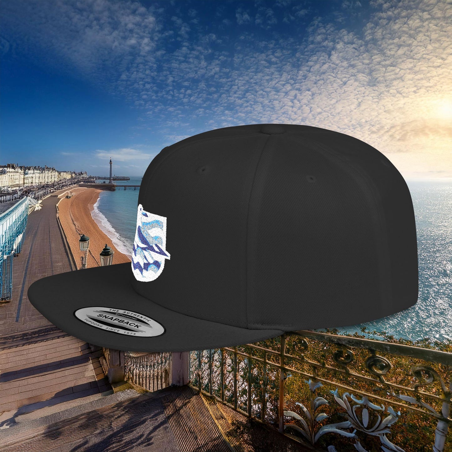 Brighton & Hove Albion Gull Crest Flat Bill Snapback