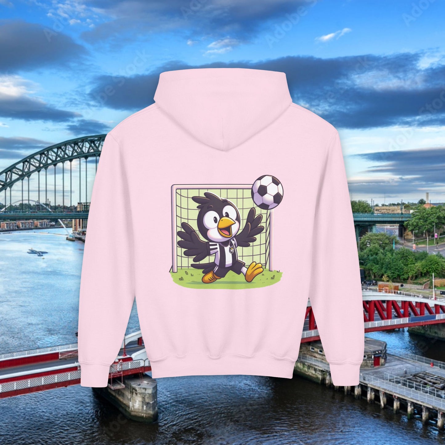 Newcastle United Mini Mag Keeper Youth Hoodie