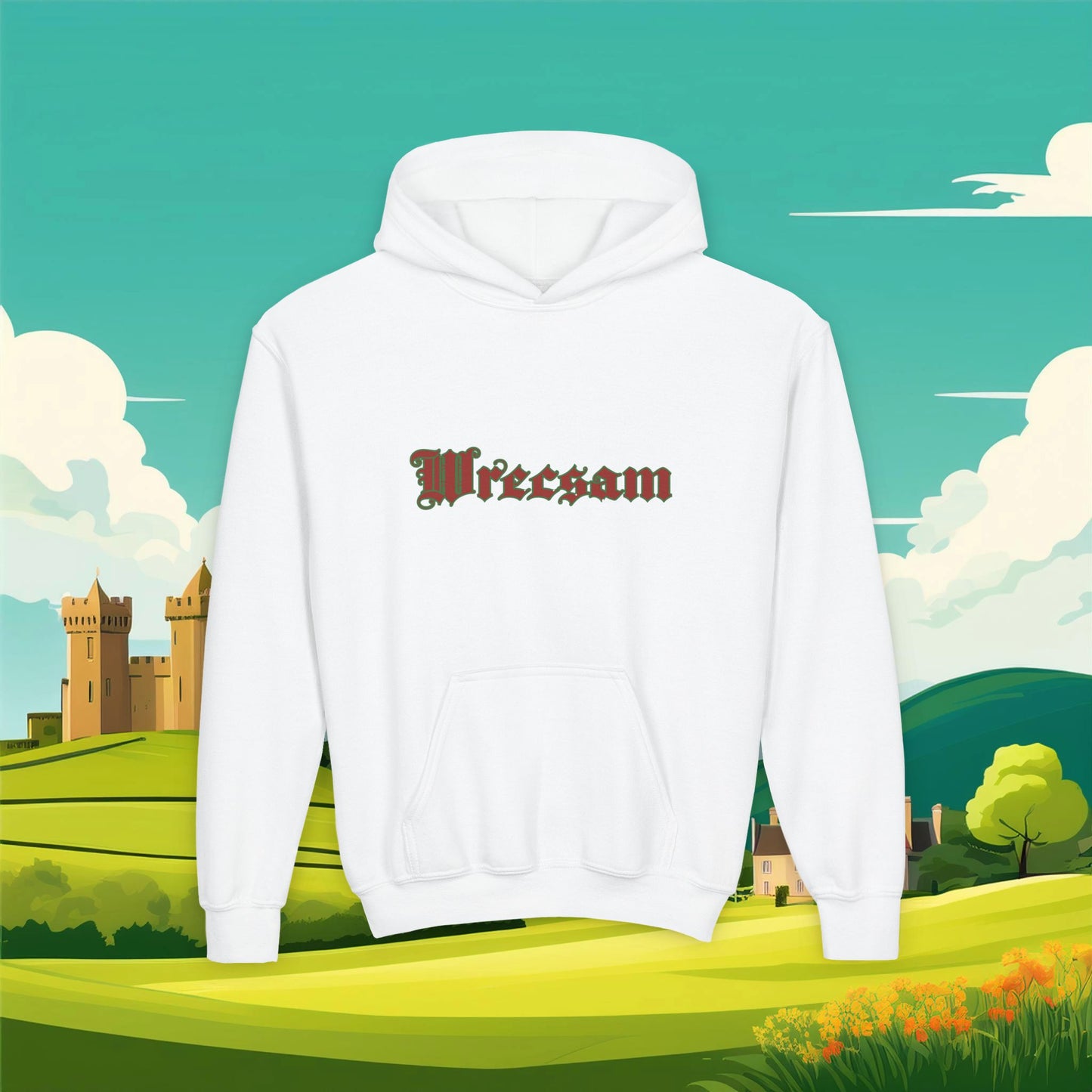 Wrecsam Mini Red Dragon Youth Hoodie