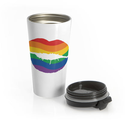 Rainbow Kiss Travel Mug