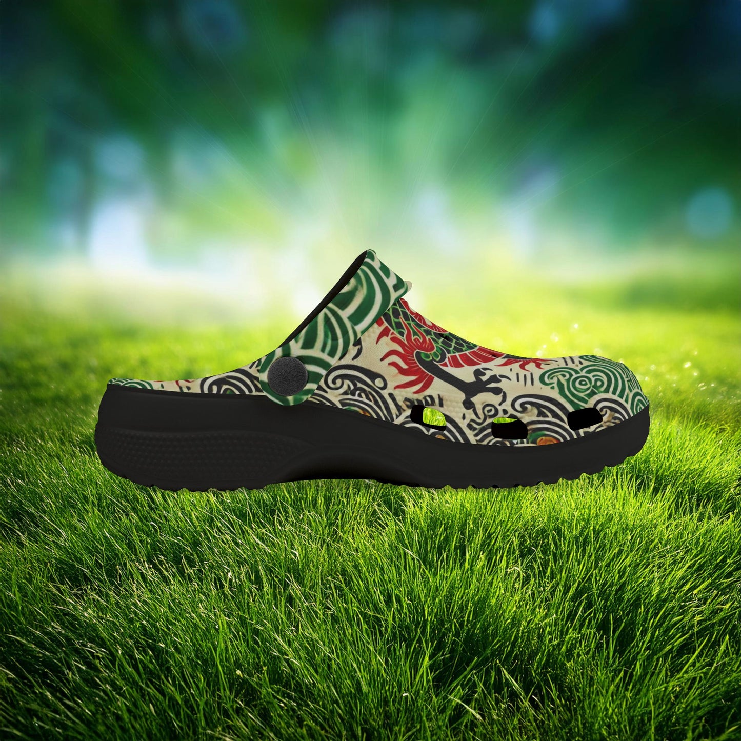 Dragon Dance Kid's Foam Clogs