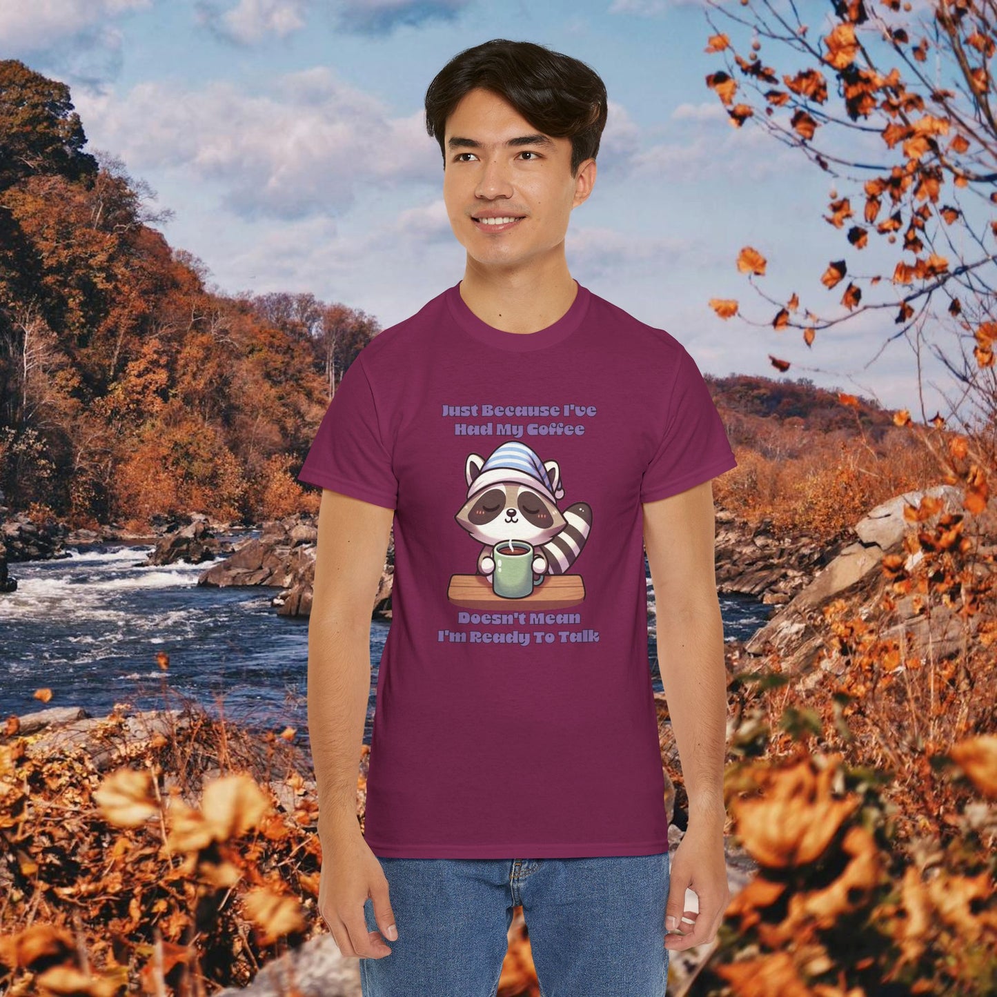 Raccoon Coffee Tee