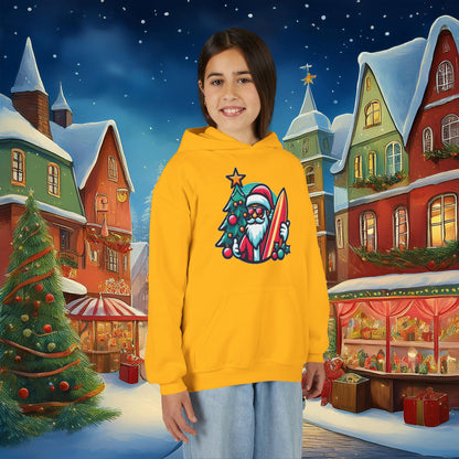 Surf Santa Youth Hoodie