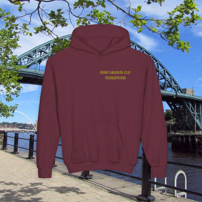 Newcastle Cup Champions Crest Youth Hoodie