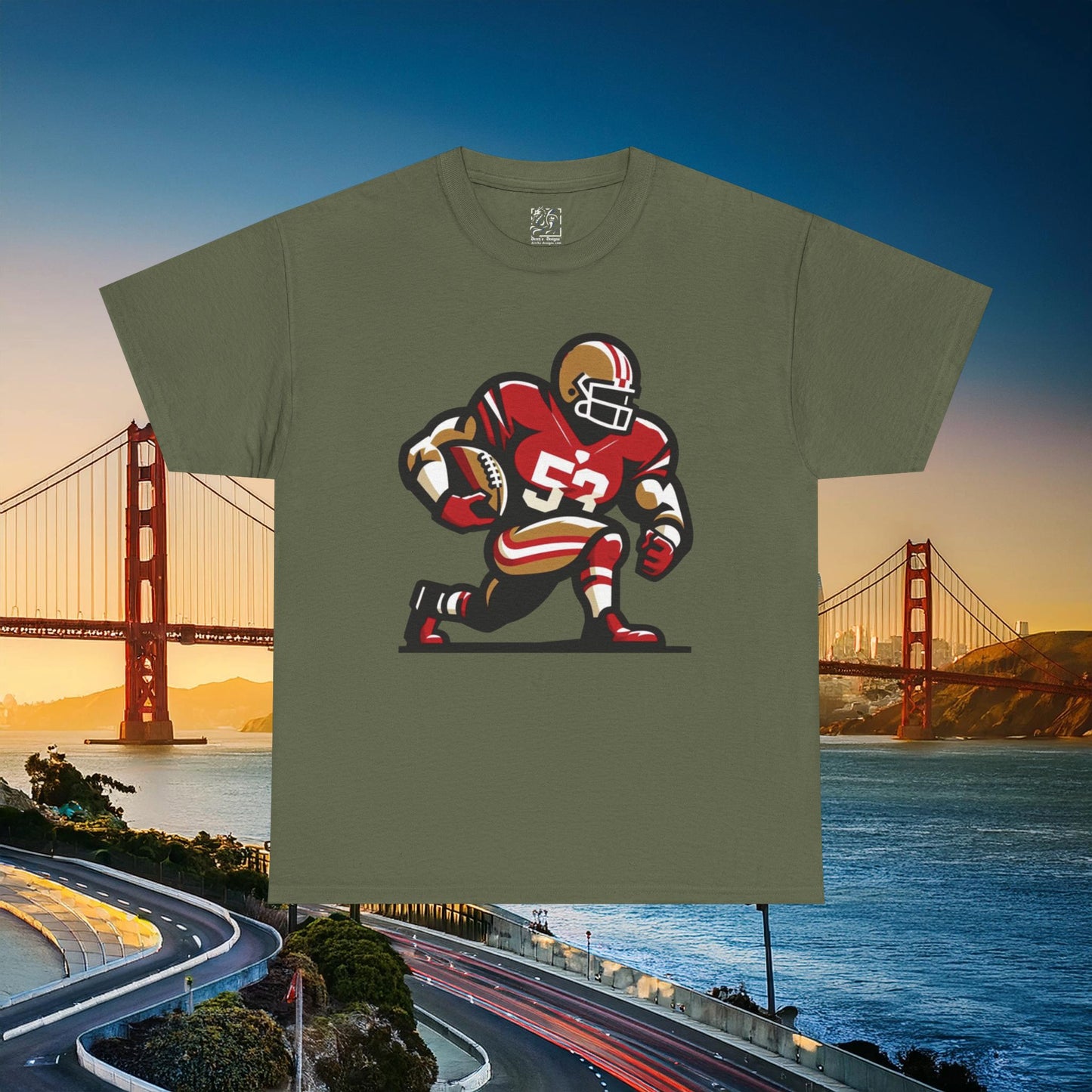 San Francisco Football Player Tee