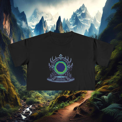Dark Portal Women's Crop Tee
