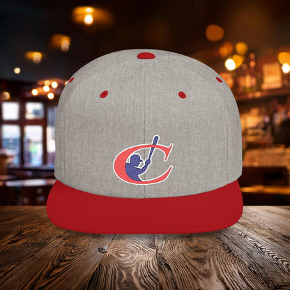 Cincinnati Player Logo Flat Bill Snapback