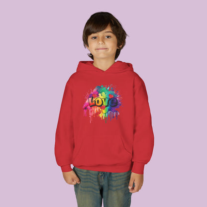 Love Color Bomb Youth Hoodie
