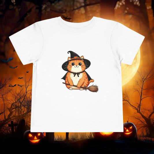 Trick or Treat Cat Toddler Tee