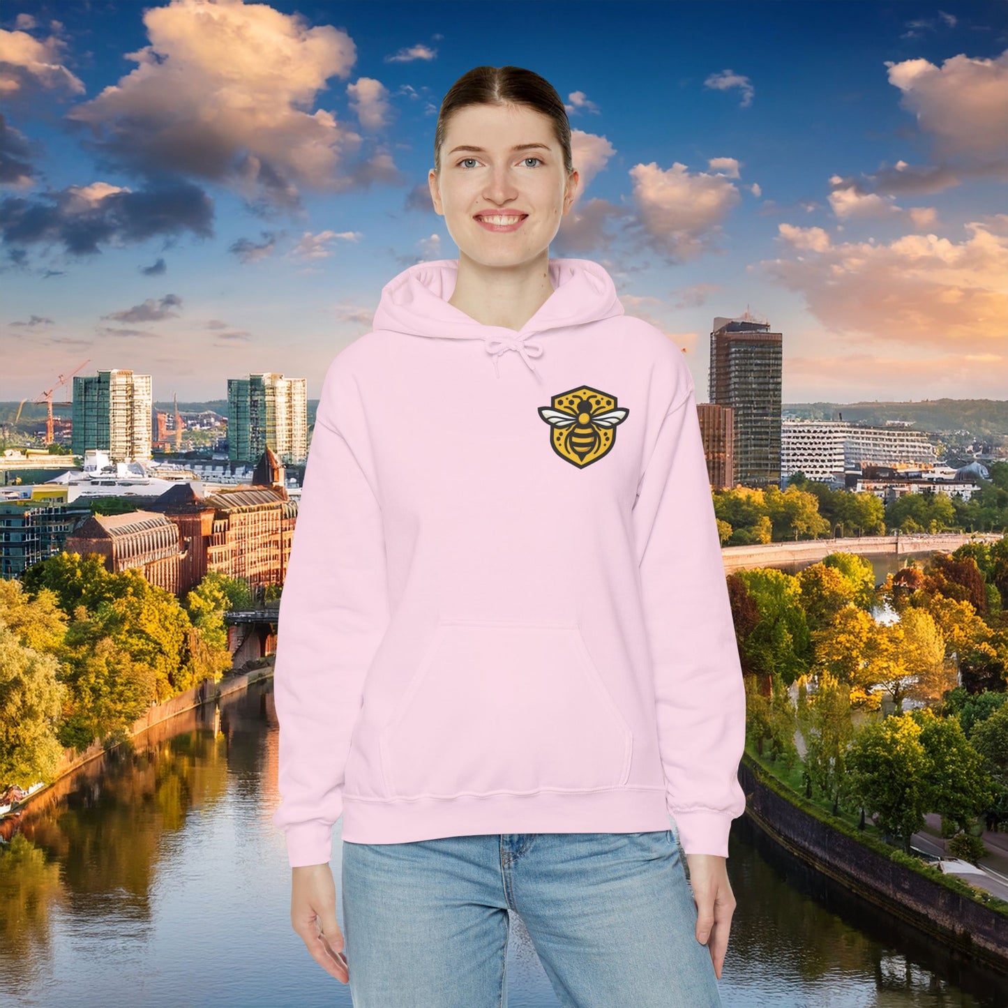 Dortmund Honeycomb Graffiti Hoodie